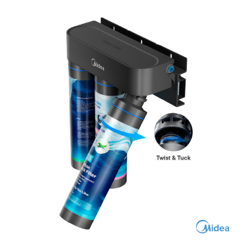 Filtr przepływowy Midea EasyPure Lite - 1-stopniowa filtracja wody
